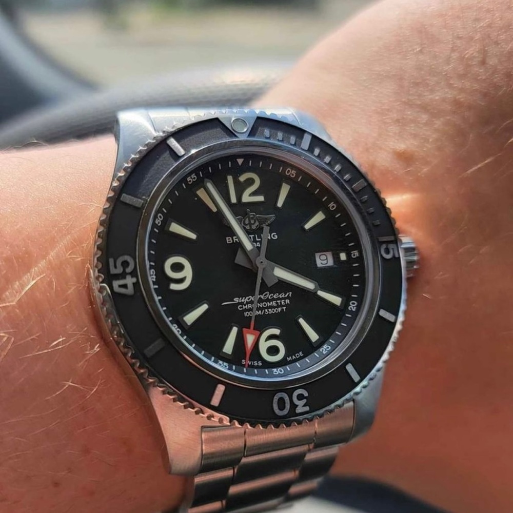 2021 Breitling Superocean 44mm. Packaged in box and all papers. #nicewatch